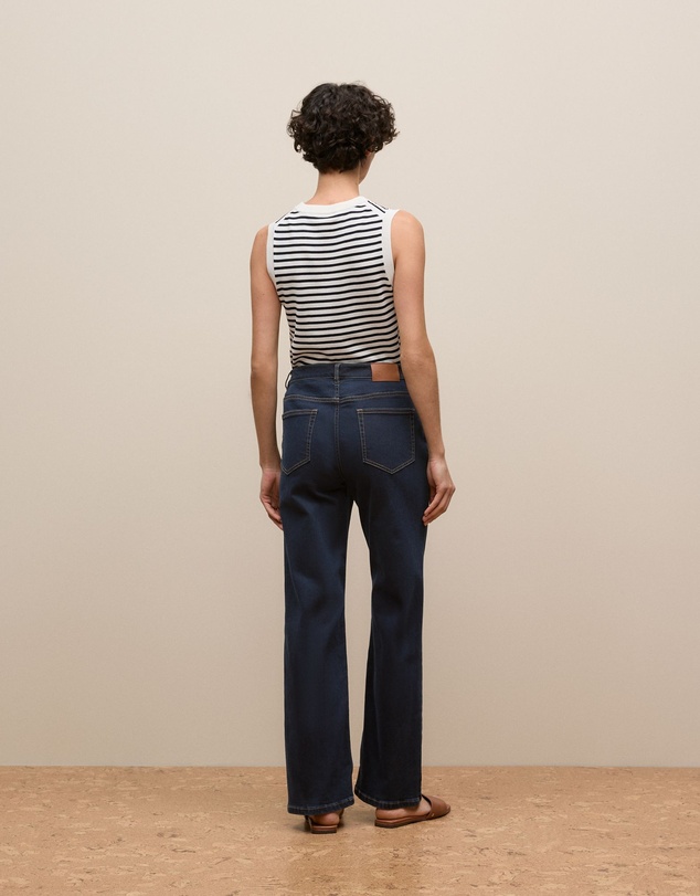 Trenery - Wide Leg Jean in Dark Indigo