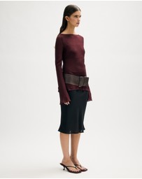 Minima Esenciales - Olen Sheer Layered Top