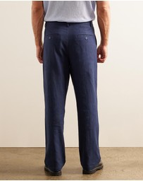 AERE - Leo Linen Suit Pants