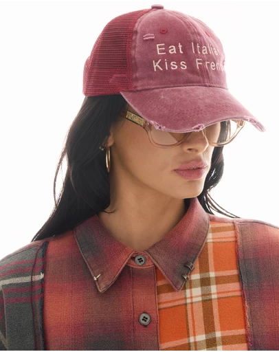 THE TALES - Eat Italian Kiss French Trucker Cap