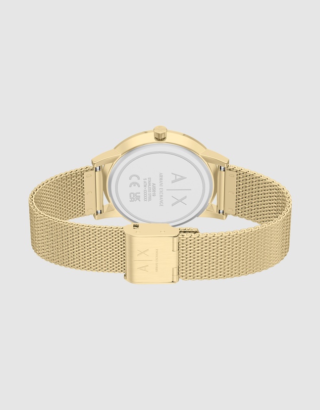 Armani Exchange - Gold Tone Analogue Watch
