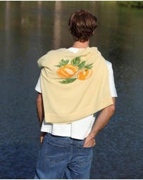 AERE - Citrus Intarsia Knit Jumper