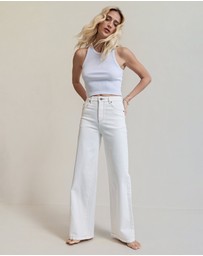 All About Eve - Jacqui Wide Leg Vintage White