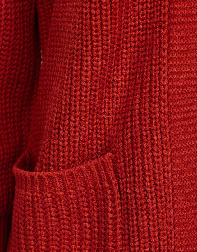 Honey and Beau - V Neck Rib Cardign