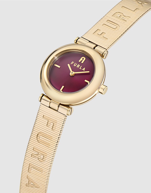 Furla - Piuma Gold-Tone 25mm Bracelet Watch