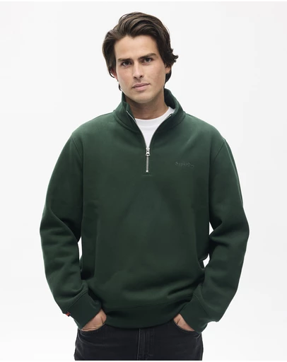 Superdry - Slim Fit Essential Half Zip