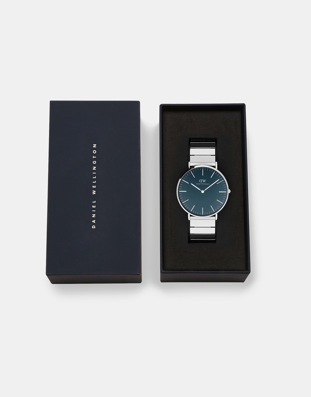 Daniel Wellington - Classic 40mm Sterling Piano Brushed Arctic