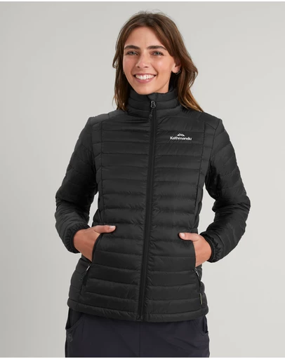Kathmandu - Heli Lightweight Water-Repellent Warm Women Down Puffer Jacket v3