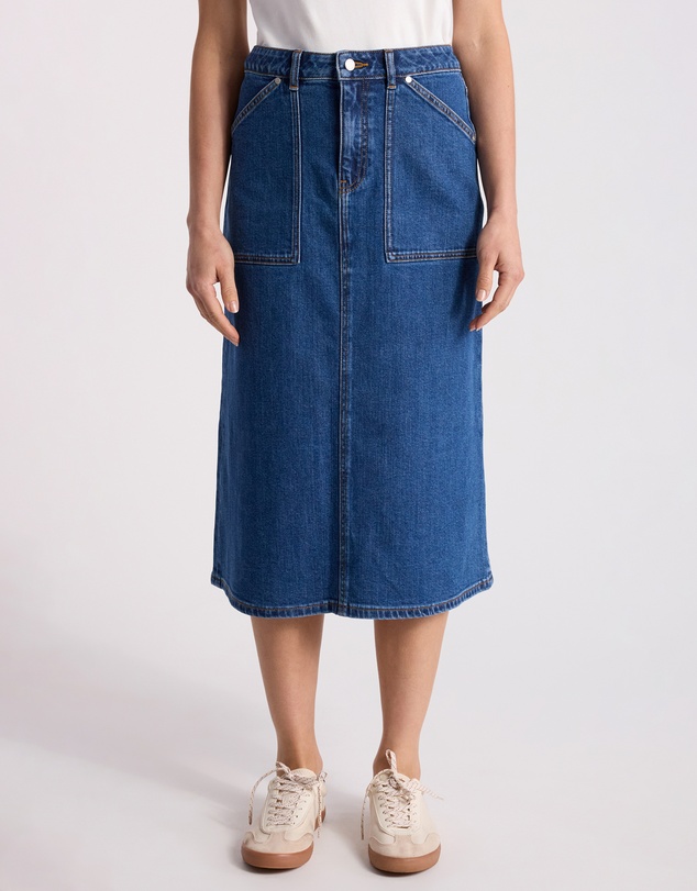 David Lawrence - Marion Denim Skirt