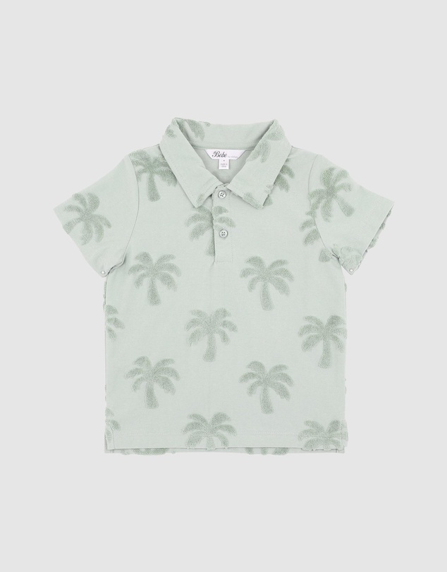 Bebe by Minihaha - Ivan Tropical Trees Polo - Kids