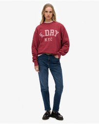 Superdry - Athletic Essential Slouchy Crew