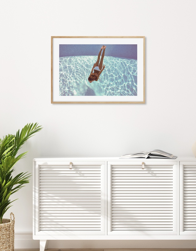 Olive et Oriel - Underwater Love Art Print