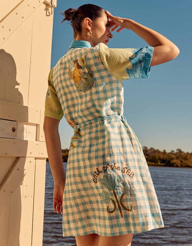 SMWR. by The Somewhere Co - My Own Muse Mini Shirt Dress