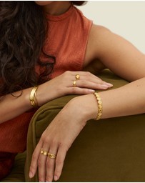 Ottoman Hands - Moon Phase Cuff Bracelet
