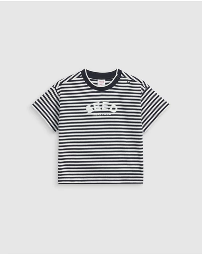 Seed Heritage - Core Stripe Logo Tee