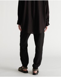 Decjuba - D-Luxe Linen Blend Joggers