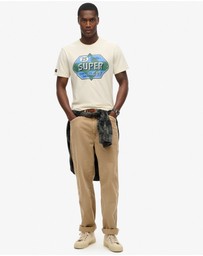 Superdry - Workwear Gasoline Graphic Tee