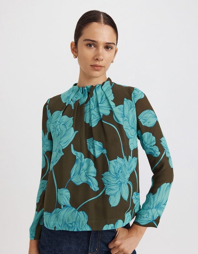 SABA - Verdisa Silk Long Sleeve Top