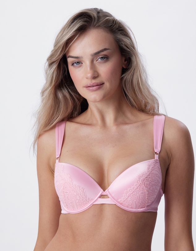Bras N Things - Venus Push Up Bra - Dark Pink
