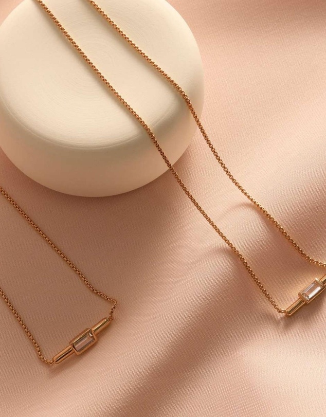 Najo - Skye Rose Gold Cubic Zirconia Bracelet