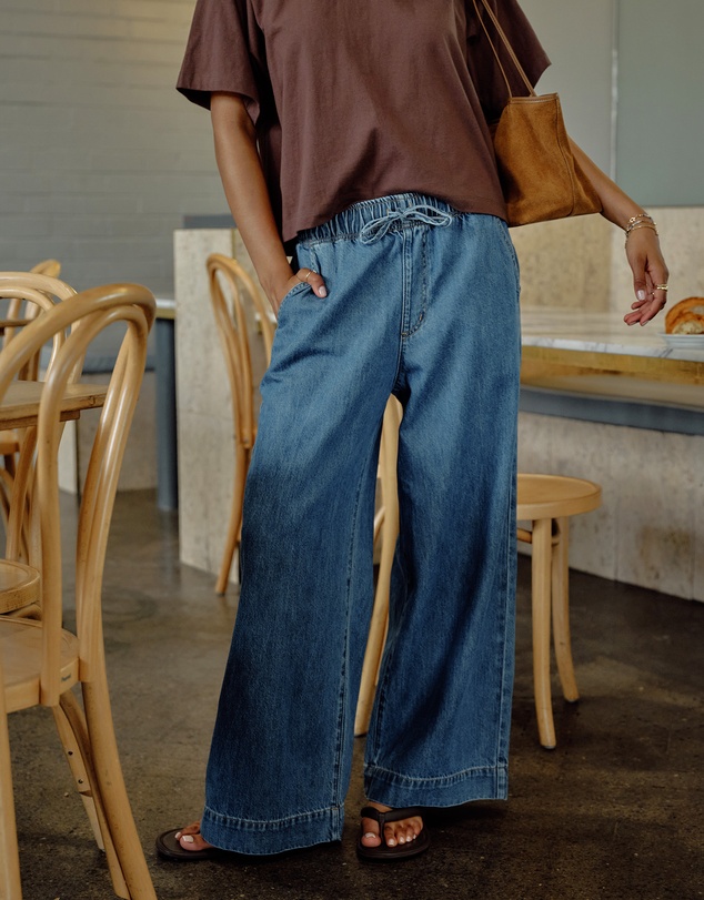 Ceres Life - Andie Wide Leg Drawstring Pant
