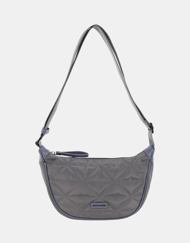 Pierre Cardin - Pierre Cardin Ladies Nylon Crescent Cross-Body Bag