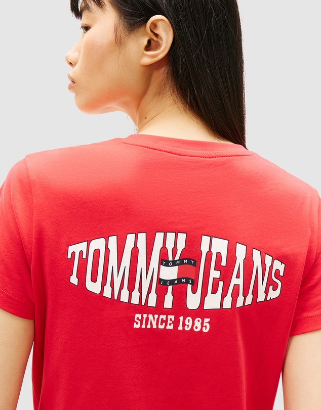 Tommy Jeans - Regular Wavy Flag Shortsleeve Tee