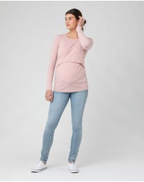 Ripe Maternity - Tessa Rib Nursing Top
