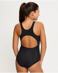Modibodi - Teen Swimwear Period Racerback One Piece Light Absorbency Black
