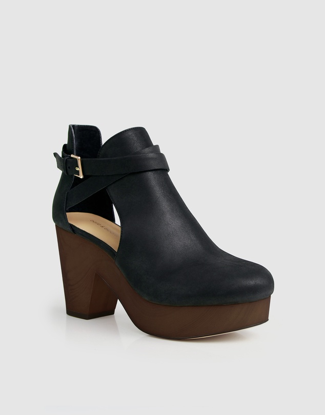 Belle & Bloom - Fearless Clog Ankle Boot