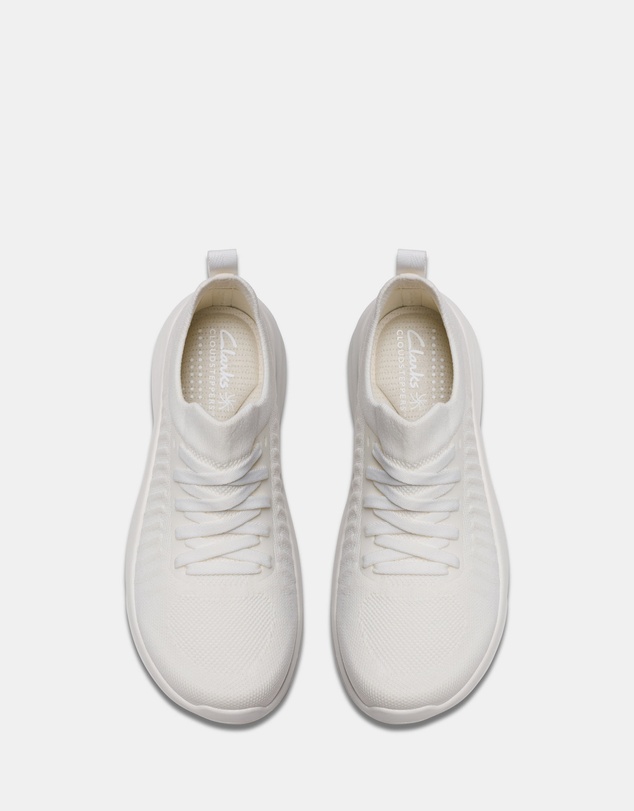 Clarks - Solevana Lace White