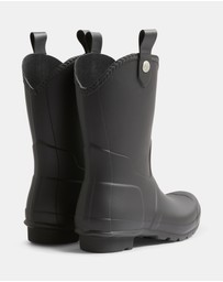 Hunter - Women’s Original Cowboy Boot Black