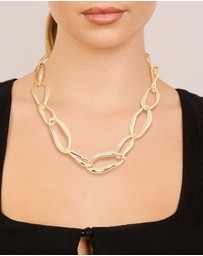 Lovisa - Gold Large Link Short Necklace