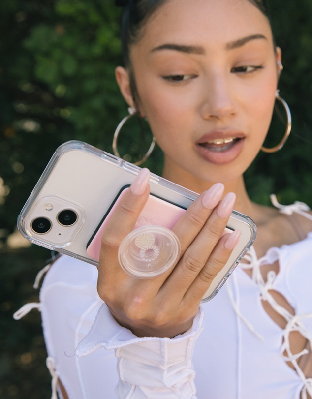PopSockets - PopGrip MagSafe Phone Grip Holder + Magnetic Adapter Ring