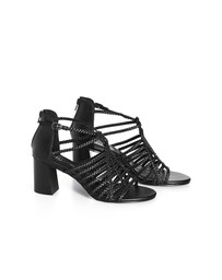 City Chic - WIDE FIT Braided Mida Heel