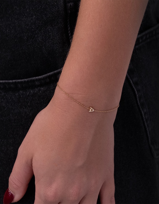YCL  - Bubble Initial Bracelet P