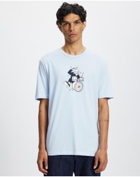 Ben Sherman - Drummer Target Cotton T-Shirt