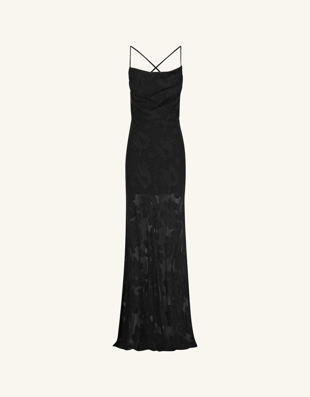 Shona Joy - Bowery Lace Back Bias Maxi Dress