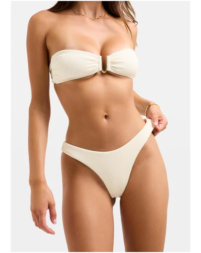 Subtitled - Cheeky Ribbed Bikini Bottom