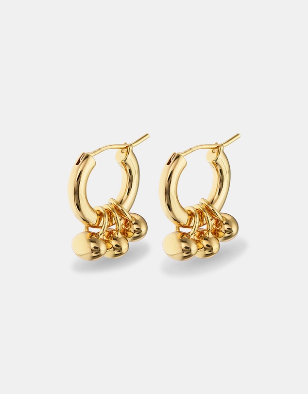 Oroton - Penny Charm Hoops