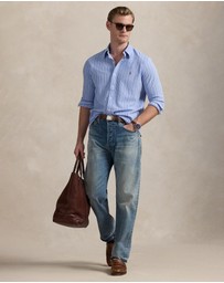 Polo Ralph Lauren - ICONIC EXCLUSIVE - Striped Knit Oxford Shirt