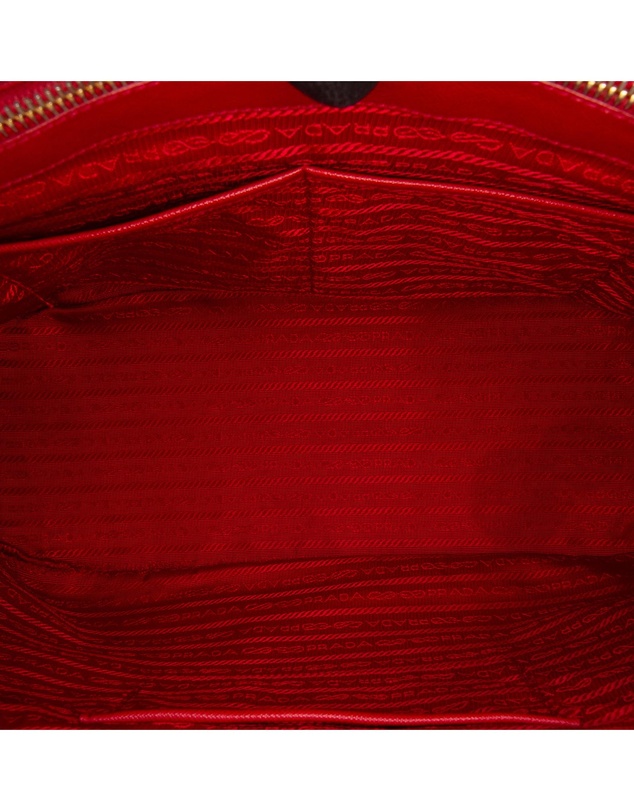 Pre-Loved by Azura Reborn - Pre-Loved Large Saffiano Lux Galleria Double Zip Satchel