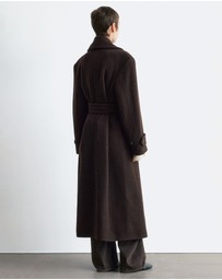 & Other Stories - Tie-Belt Wool Coat
