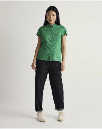 Seasalt - Seasalt Cornwall Green Rushmaker Shirt