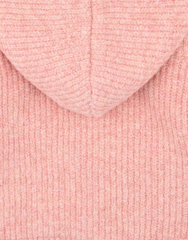 Bebe by Minihaha - Pink Marl Knitted Hoodie