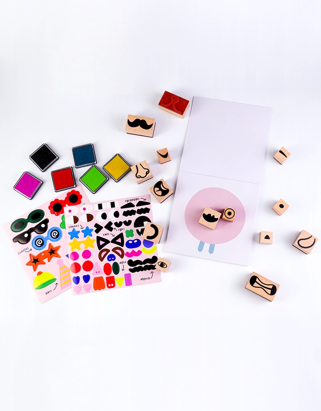 Journey Of Something - Stamp Kit - Cool Faces