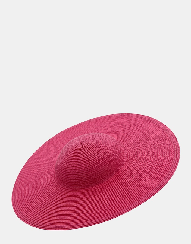 Morgan & Taylor - Mona Racewear Plate Hat in Magenta Pink