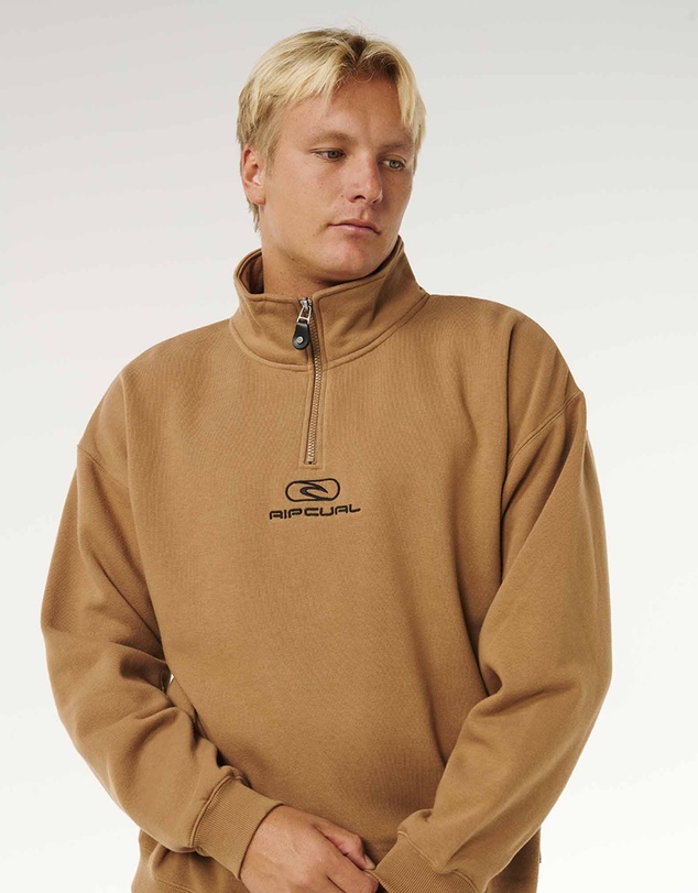 Rip Curl - Pill Icon 1/4 Zip Crew
