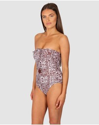Baku Swimwear - Havana Bandeau One Piece Swimsuit