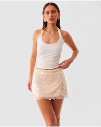 SNDYS - CALENA MICRO MINI SKIRT - ICONIC EXCLUSIVE